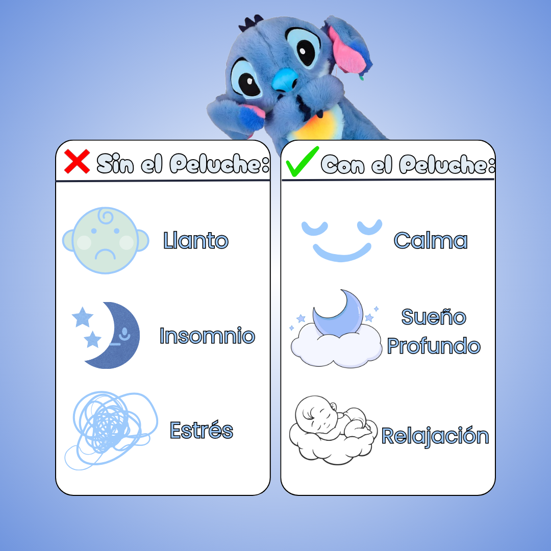 Peluche Calmante que Respira