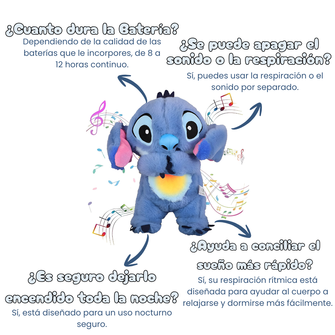 Peluche Calmante que Respira